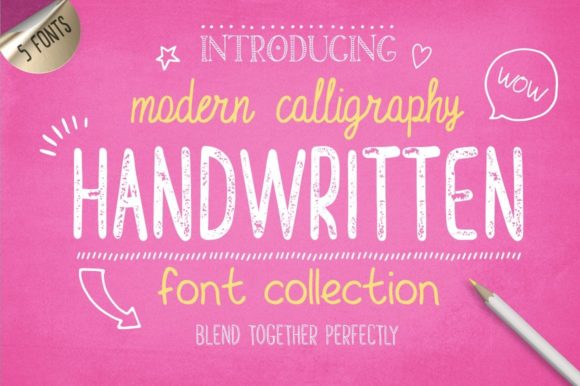 A Designer’s Honest Take on the Handwritten Font Collection
