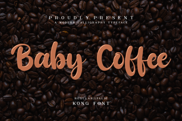 Baby Coffee: A Playful Script Font for Editorial Expression