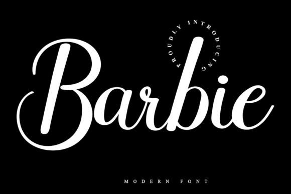 Barbie: An Editorial Script Font with Charm and Elegance