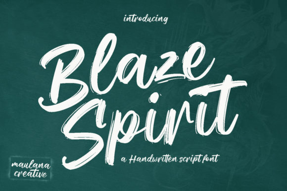 Blaze Spirit Font: Adding a Bold, Creative Spark to Digital Layouts