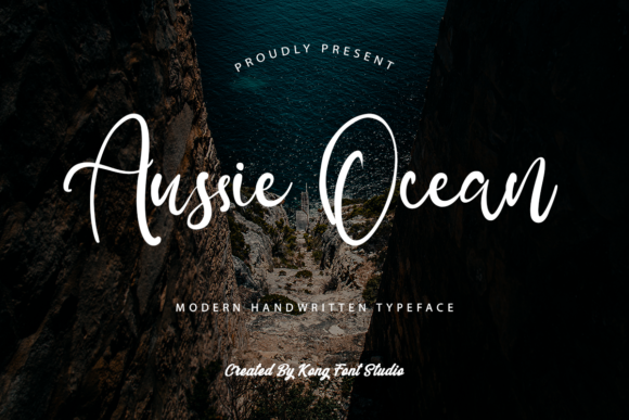 Boost Your Brand with Aussie Ocean: A Versatile Handwritten Font