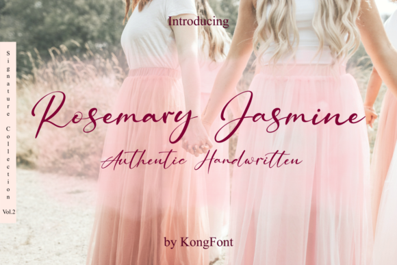 Bringing My Creative Vision to Life with the Rosemary Jasmine Font