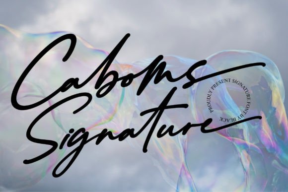 Caboms: A Modern Display Font with Editorial Soul