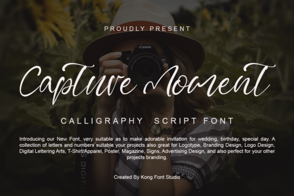 Capture Moment Font: Your Digital Marketing Sidekick
