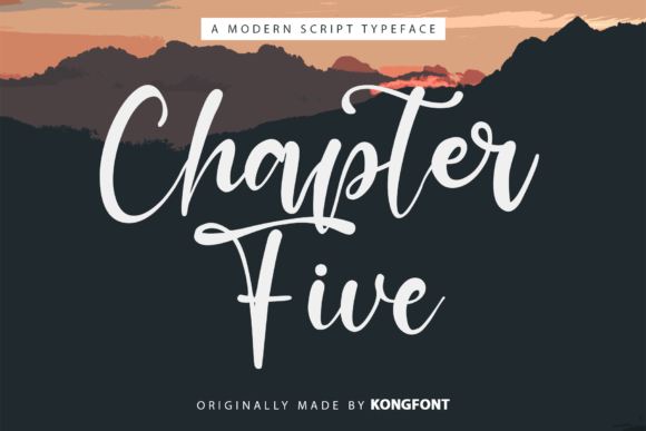 Chapter Five: A Modern Script Font for Digital Branding