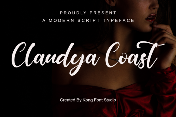 Claudya Coast: A Handwritten Font for Crafters and Creators