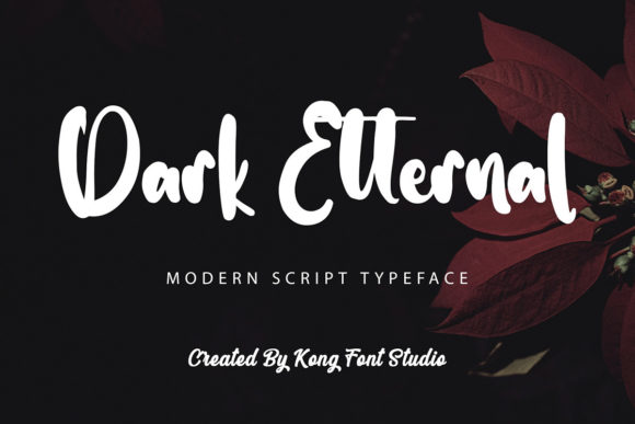Dark Ethernal: A Handwritten Font for Editorial Design