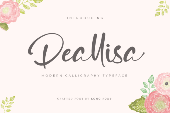Deallisa: A Playful Handwritten Script Font for Modern Web Design