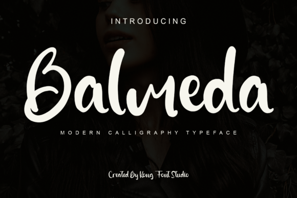 Discover Balmeda: A Playful Handwritten Script Font