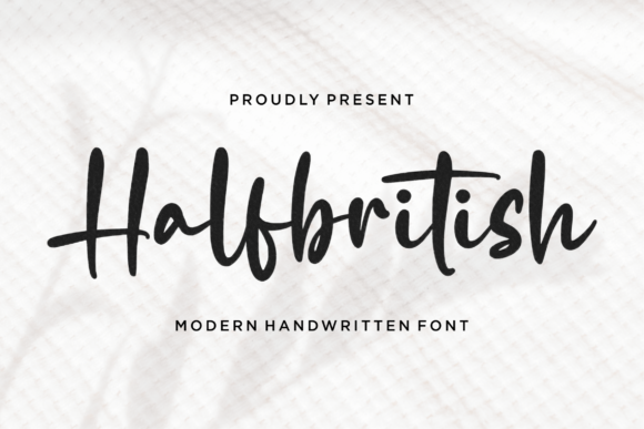 Discover the Charm of Halfbritish: A Perfect Script Font for Web Design
