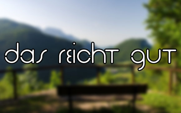 Discovering Das Reicht Gut: A Font for Elegant Editorial Design