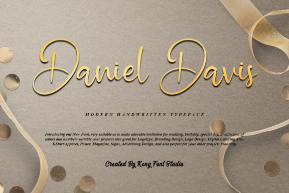 Enhance Your Editorial Design with Daniel Davis Font
