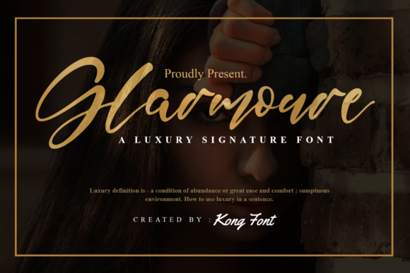 Glarmoure: A Bold and Elegant Display Font