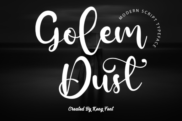 Golem Dust Font: A Friendly Handwritten Touch for Digital Brands