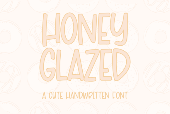 Honey Glazed Font: Elevate Campaign Visuals With Quirky Handwriting