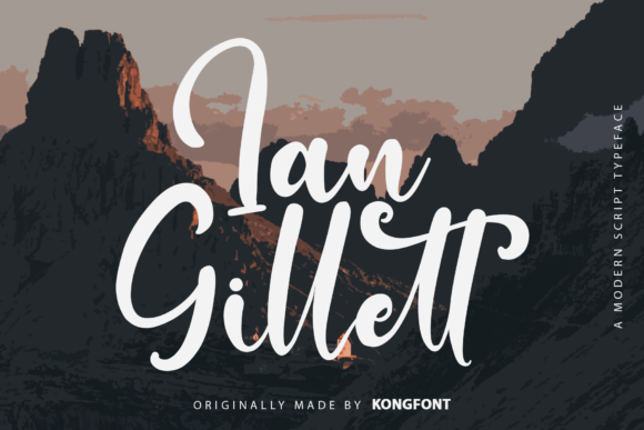 Ian Gillett: A Modern Script Font for Scroll-Stopping Campaigns
