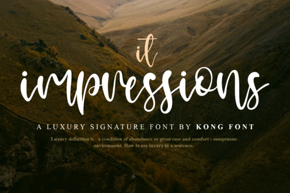 It Impressions: A Playful Handwritten Font for Engaging Visuals