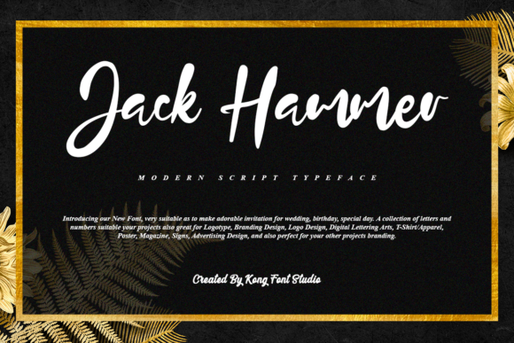 Jack Hammer Font: How a Free Script Font Can Lift Your Brand