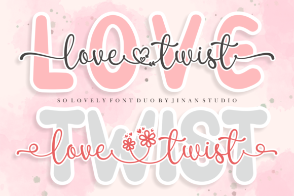 Love Twist Duo: A Font Pair for Campaigns That Need Heart and Impact