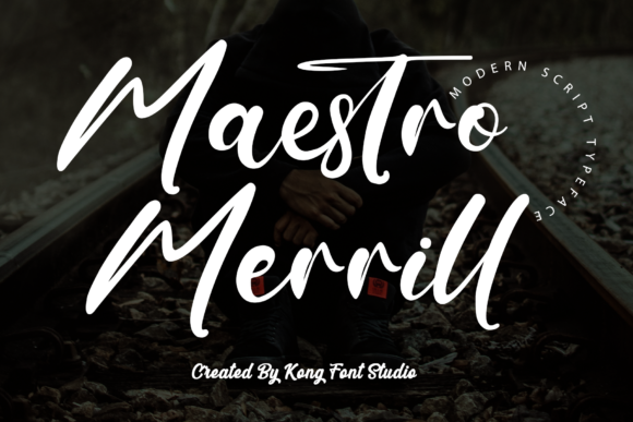 Maestro Merrill: A Playful Handwritten Font for Business Branding