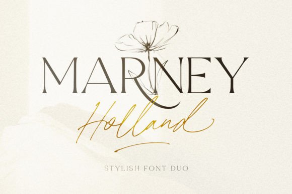 Marney Holland: A Font Duo for Editorial Elegance