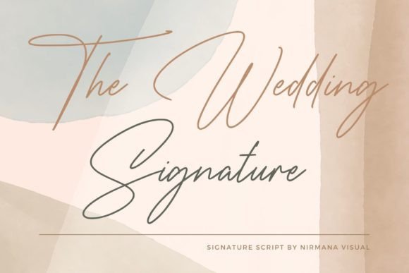 The Wedding Signature: An Expert Review of This Script Font