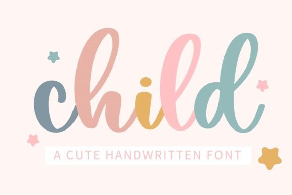 Using Child Handwritten Font to Create a More Human Online Brand Experience