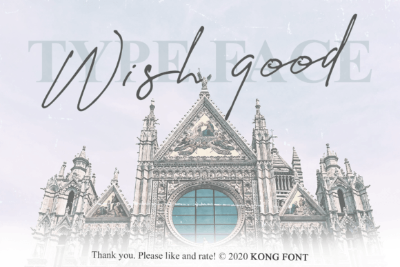 Wish Good: A Playful Handwritten Script for Creative Branding