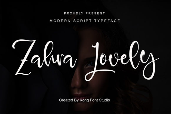Zahra Lovely: A Charming Script Font for Editorial Design